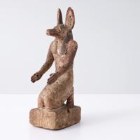 Egyptian ANUBIS Carved Wood Sculpture, Ptolemaic to Roman Period - Sold for $4,800 on 05-16-2026 (Lot 498).jpg